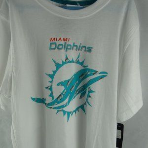 Miami Dolphins NFL Team Apparel Boy's Large T